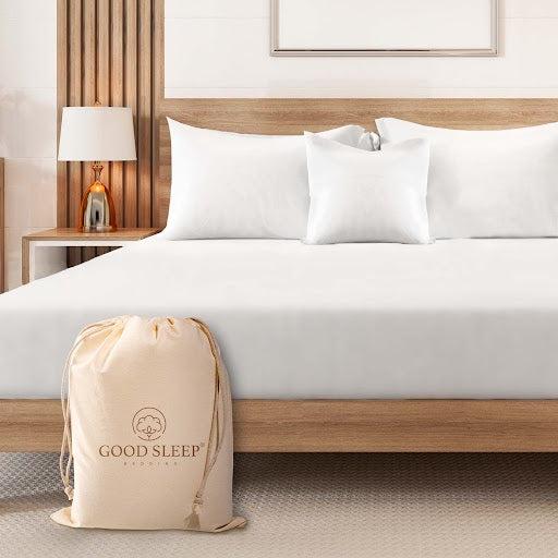 Buy 1000 Thread Counts Premium Cotton Fitted Sheets - GSB – Good Sleep ...