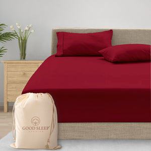 Luxury Fitted Sheets- 800 Thread Count - 100% Egyptian Cotton - Good Sleep Bedding 