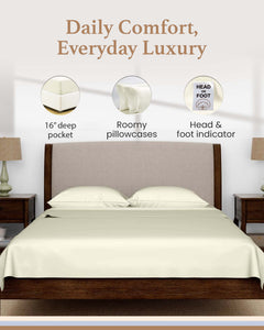 Classic Sateen Sheet Set - Good Sleep Bedding 