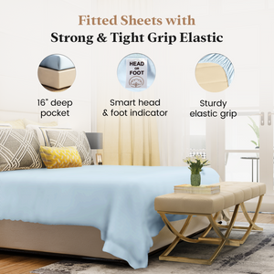 Premium Bamboo Fitted sheet